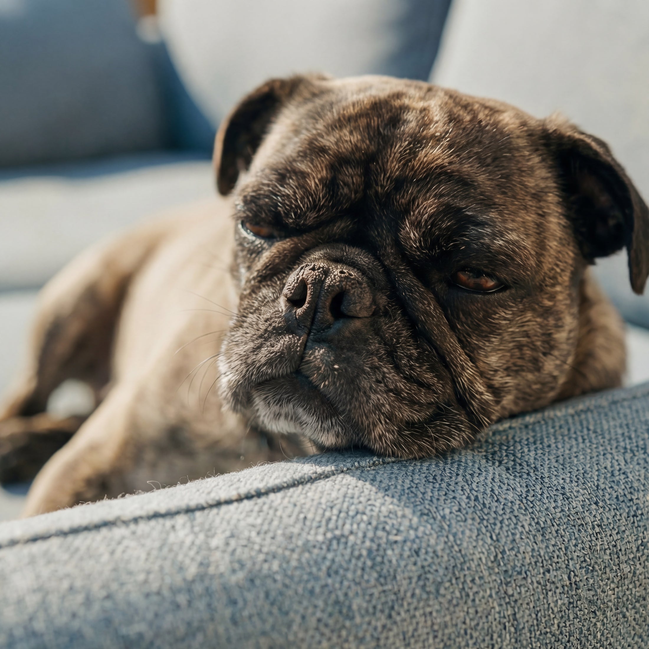 Coast Chambray -- Macro Pug