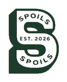 Spoils monogram, est. 2026